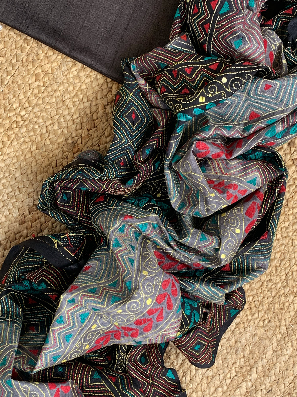 Handwoven Tussar Silk Kurta Dupatta Set
