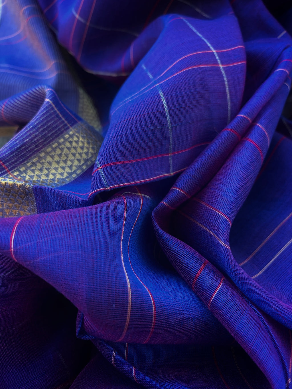 Handwoven Maheshwari Kurta dupatta set