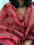 Handcrafted Kantha Cotton Silk Dupatta
