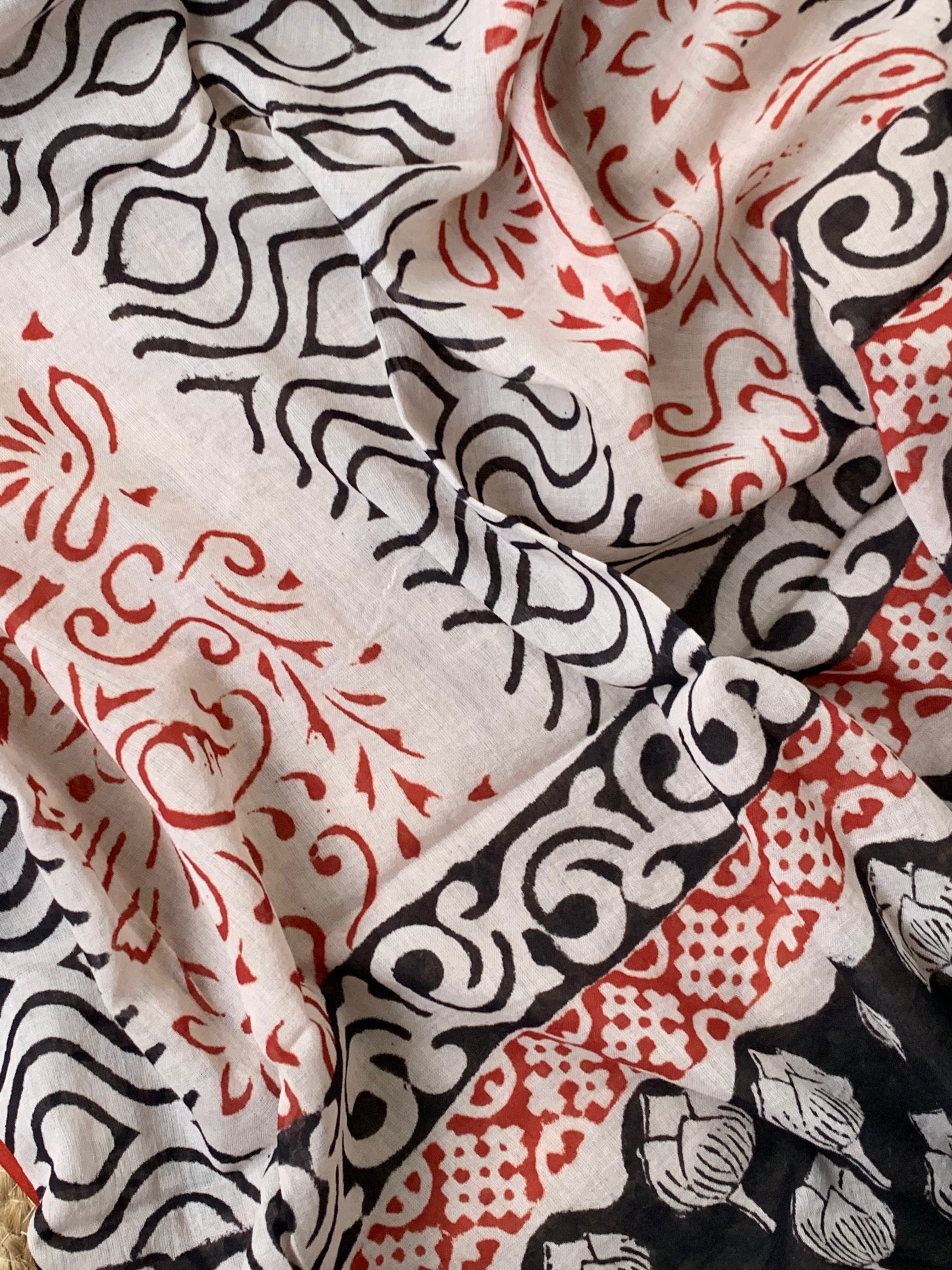 Handblock Cotton Suit