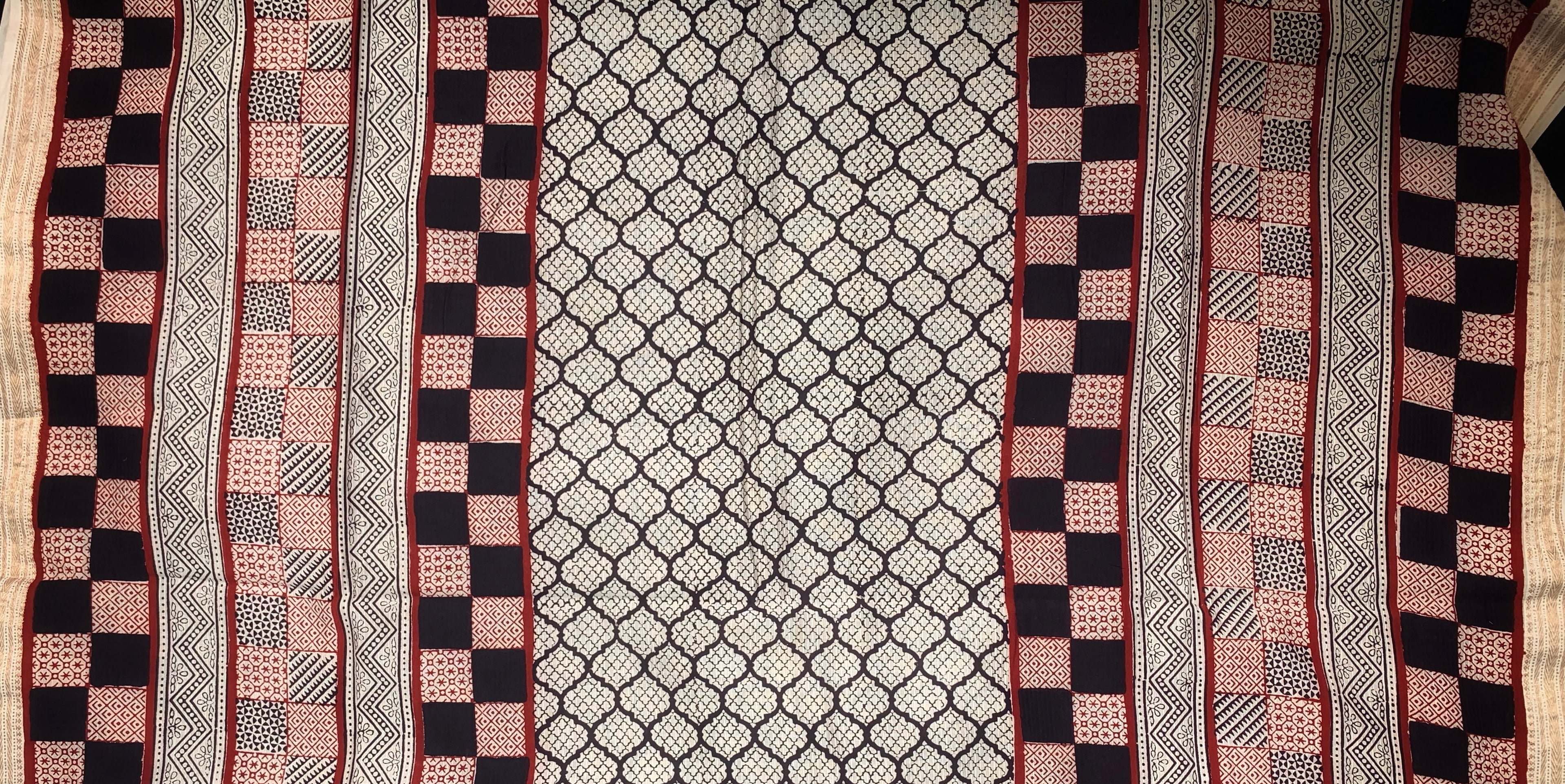 Handblock Maheshwari Bagh Suit