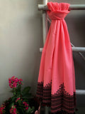 Mirror Work Handwoven Woollen Shawl