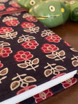 Block Print Fabric Cover Diary A5