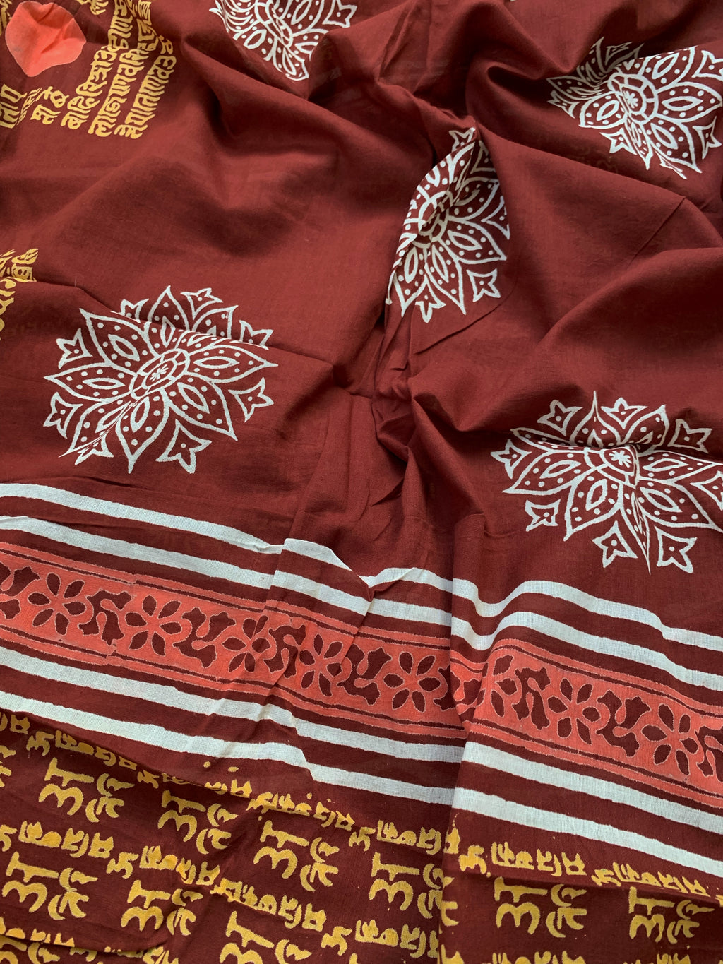 Handcrafted Cotton Kurta Dupatta set