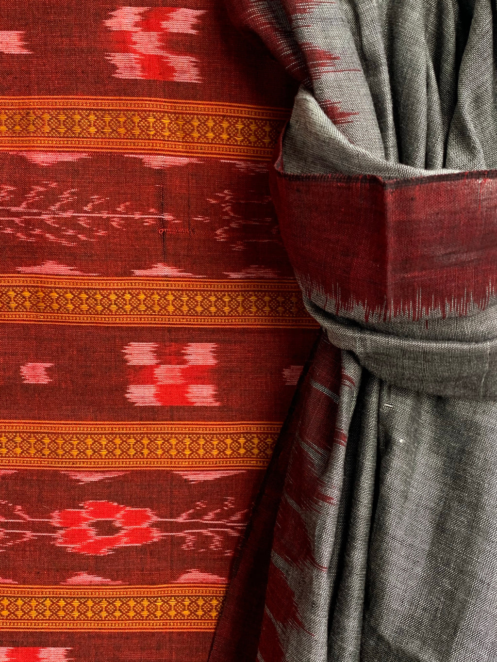 Handwoven Nuapatna Kurta Dupatta Set