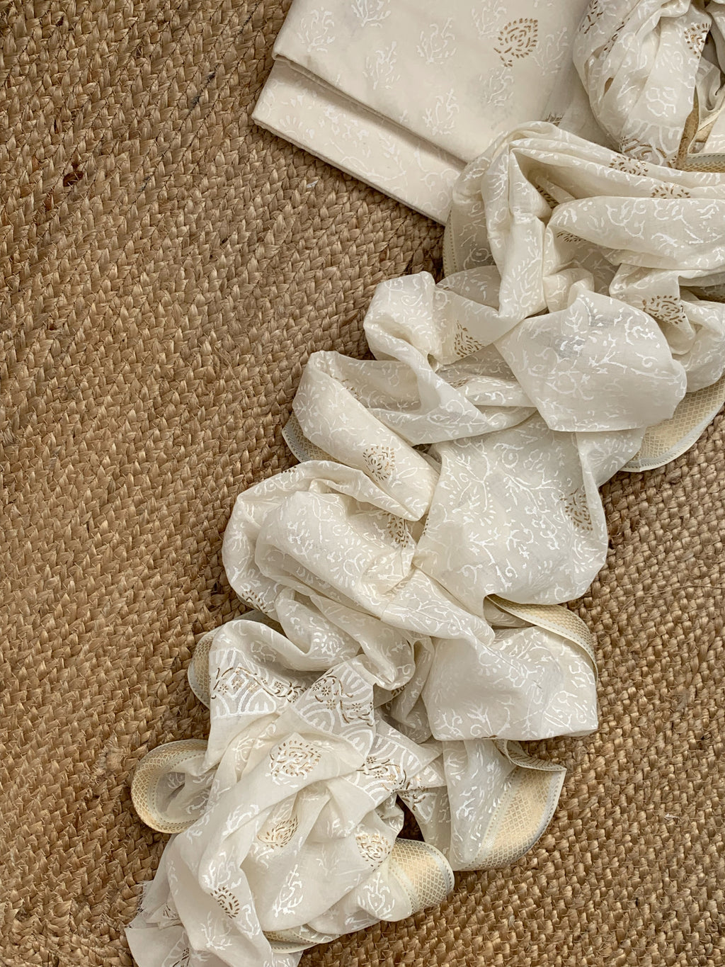 Handblock Cotton Suit