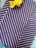 Hand Block Printed Azo free Dyed Cotton Fabric - Lilac