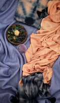 Shibori Modal Silk Kurta Dupatta Set
