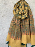 Handblock Ajrakh Dupatta