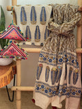 Handcrafted Ajrakh Kurta Dupatta set