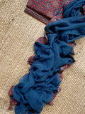 Handblock Ajrakh Kota Suit