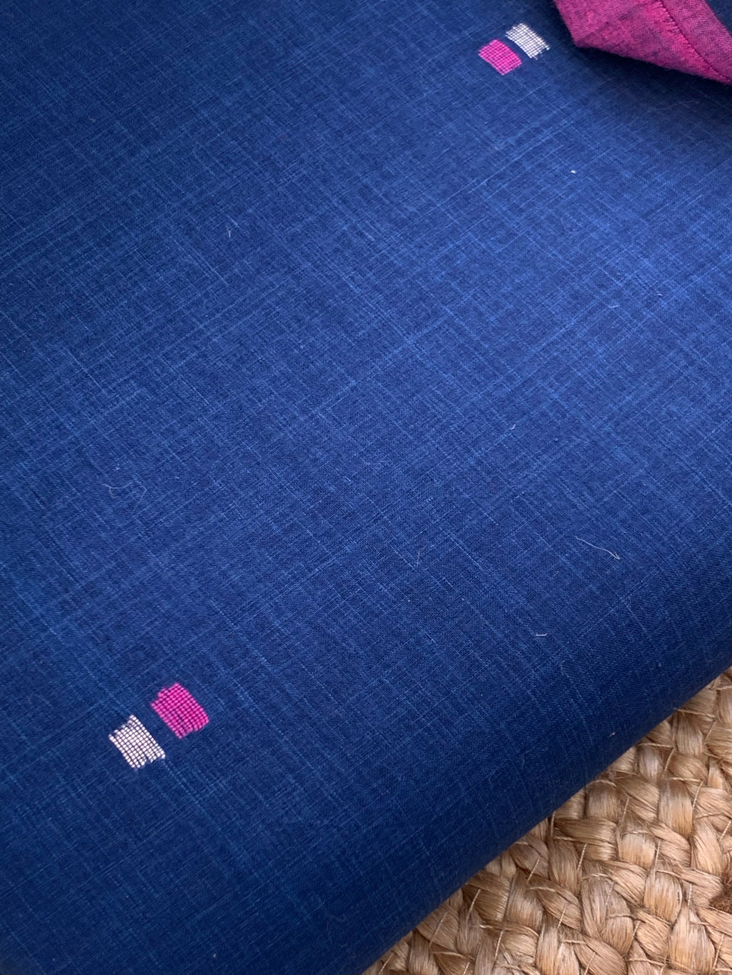 Rajni - Handwoven Bengal Jamdani Kurta Dupatta set