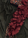 Handblock Kalamkari Cotton Mul Dupatta Suit
