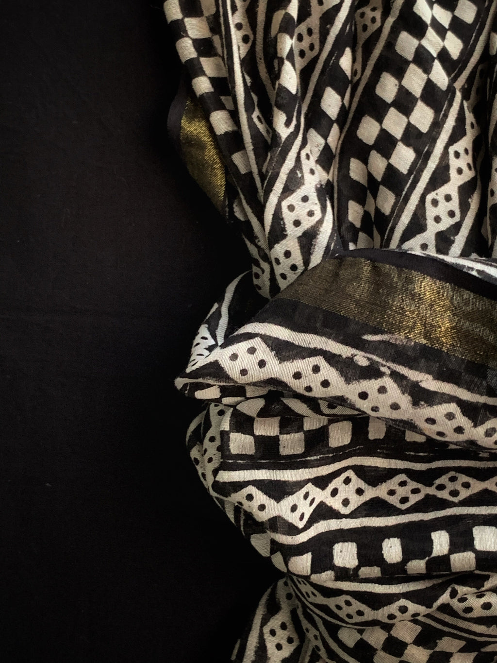 Handcrafted Cotton Chanderi Suit
