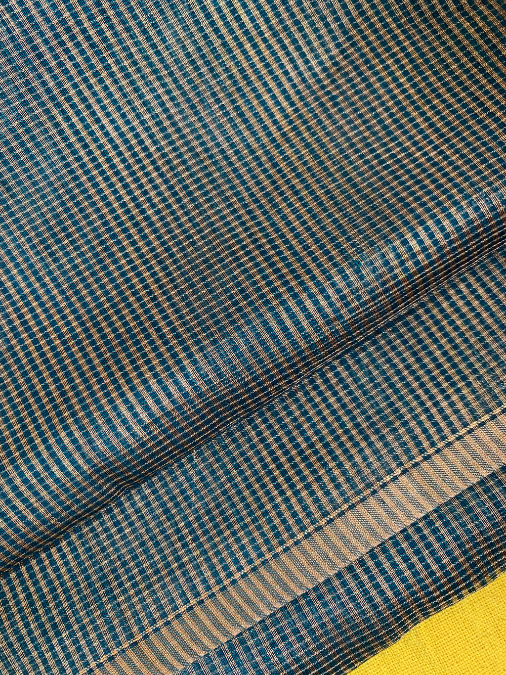 Handwoven Maheshwari Kurta dupatta set