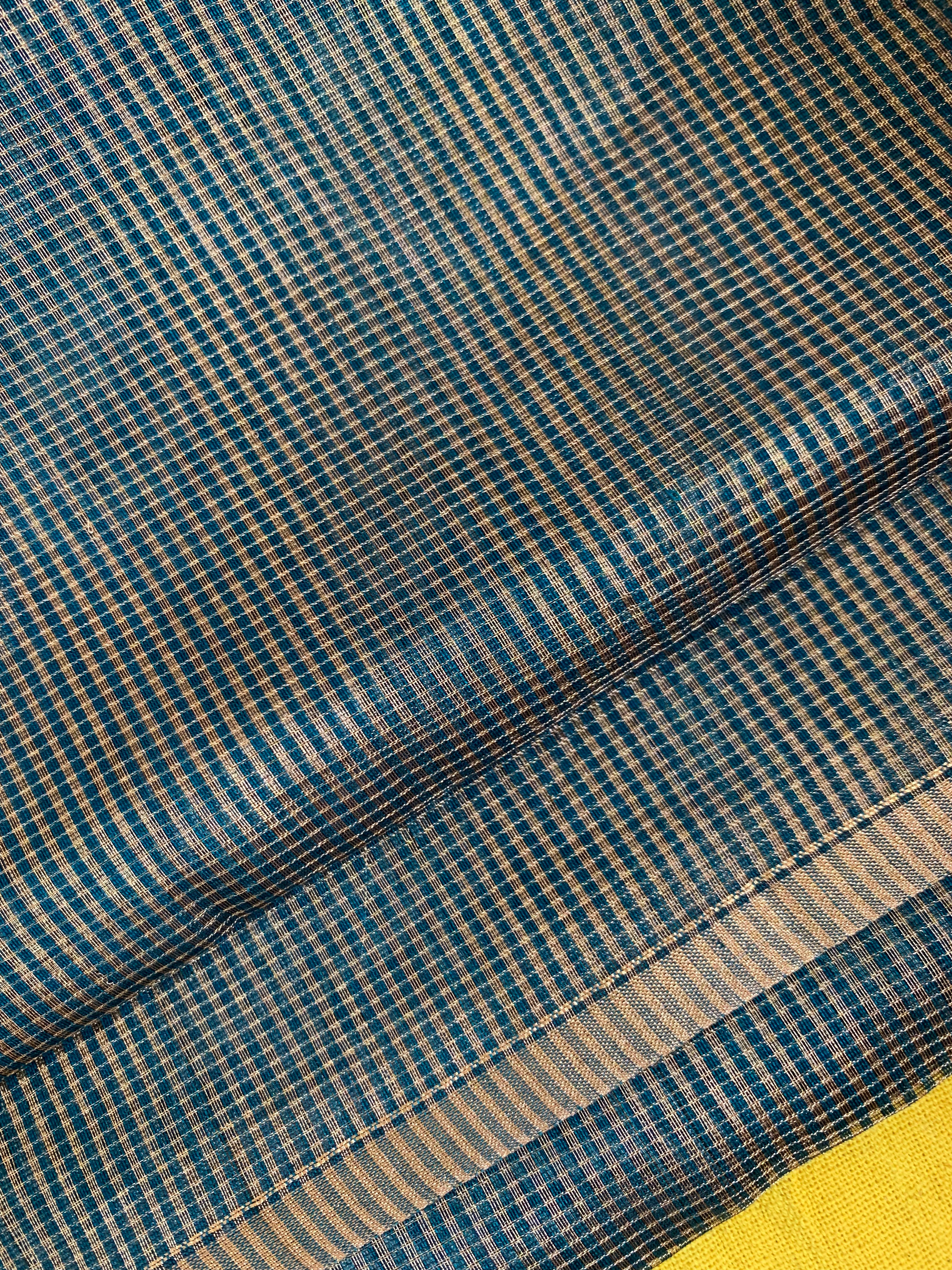 Handwoven Maheshwari Kurta dupatta set