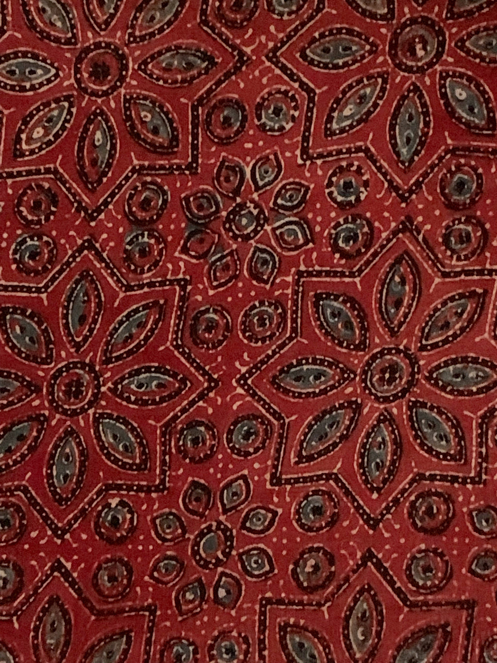 Handblock Ajrakh Kota Suit