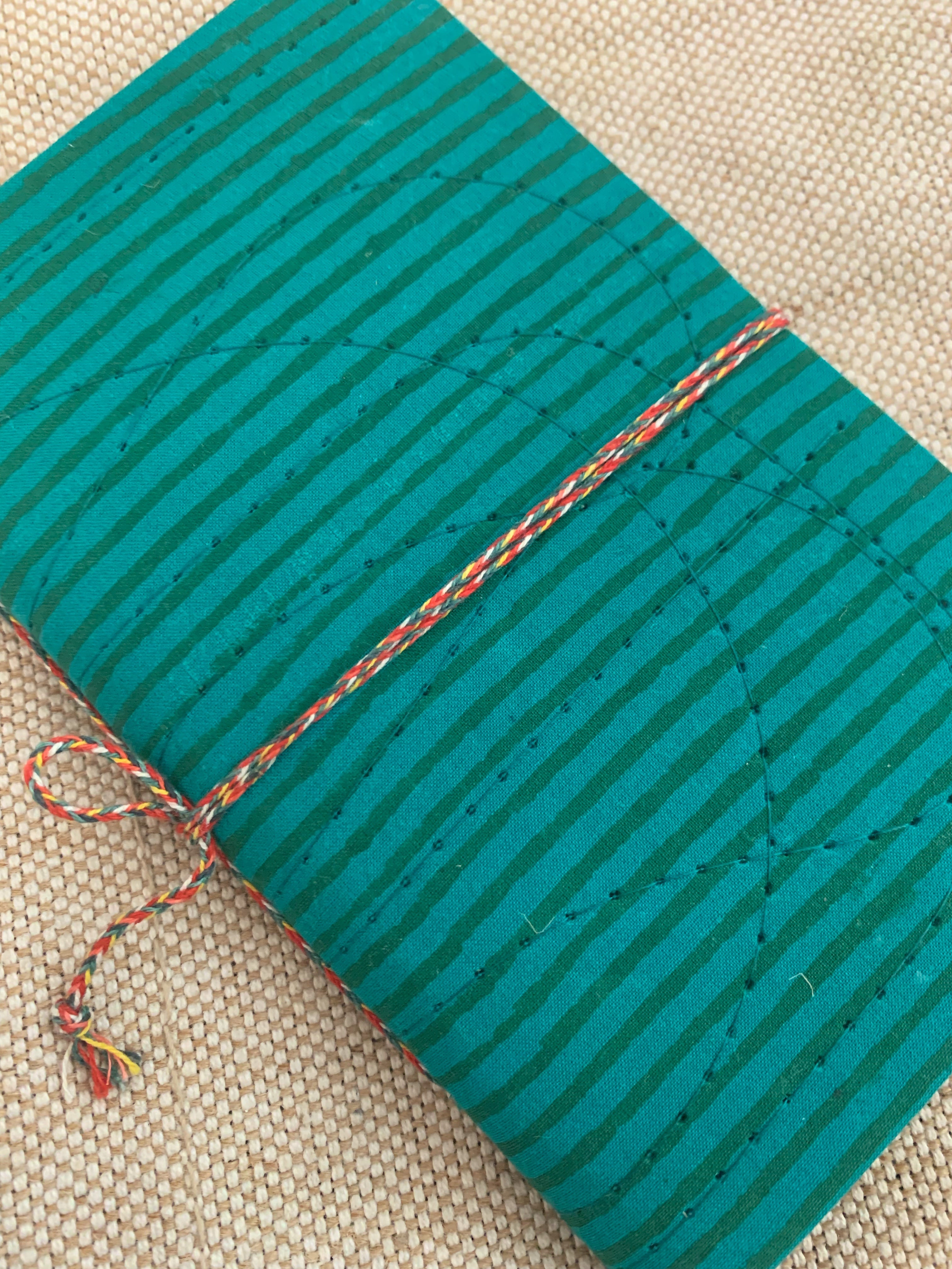 Block Print Fabric Cover Diary