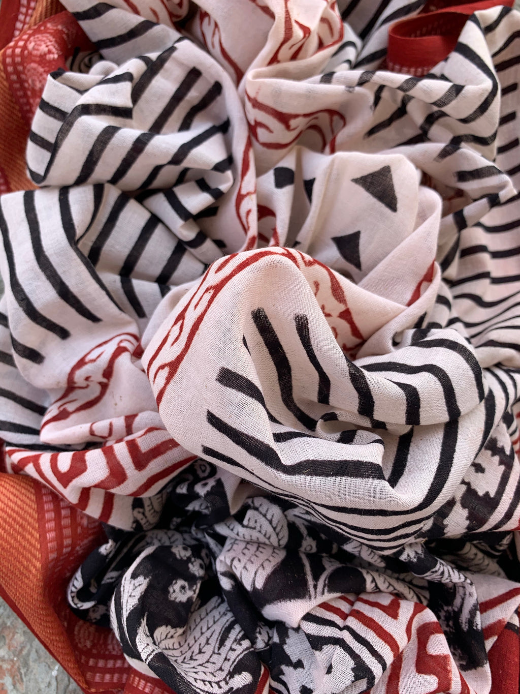 Handblock Cotton Suit
