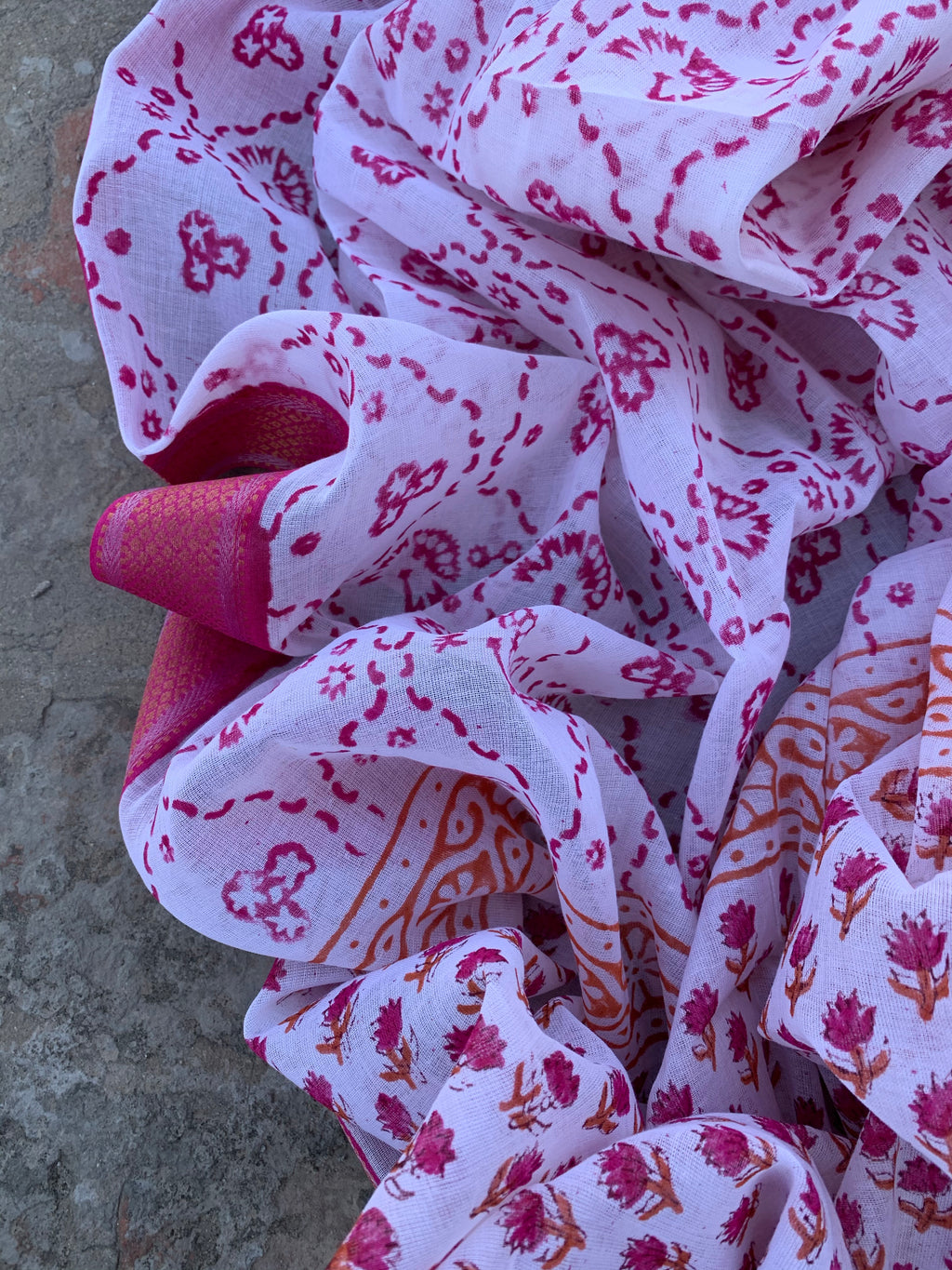 Handblock Cotton Suit