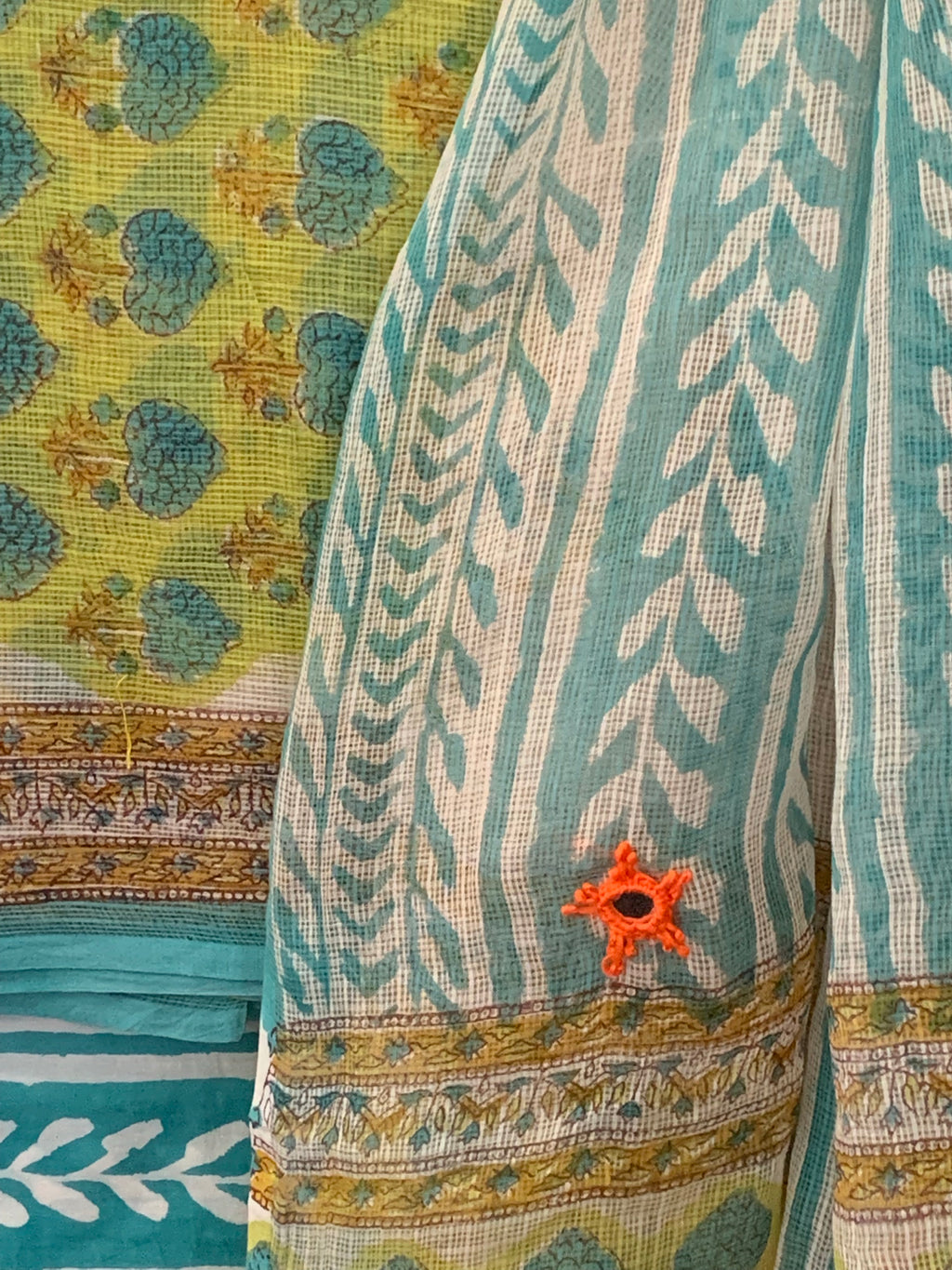 Handcrafted kota suit