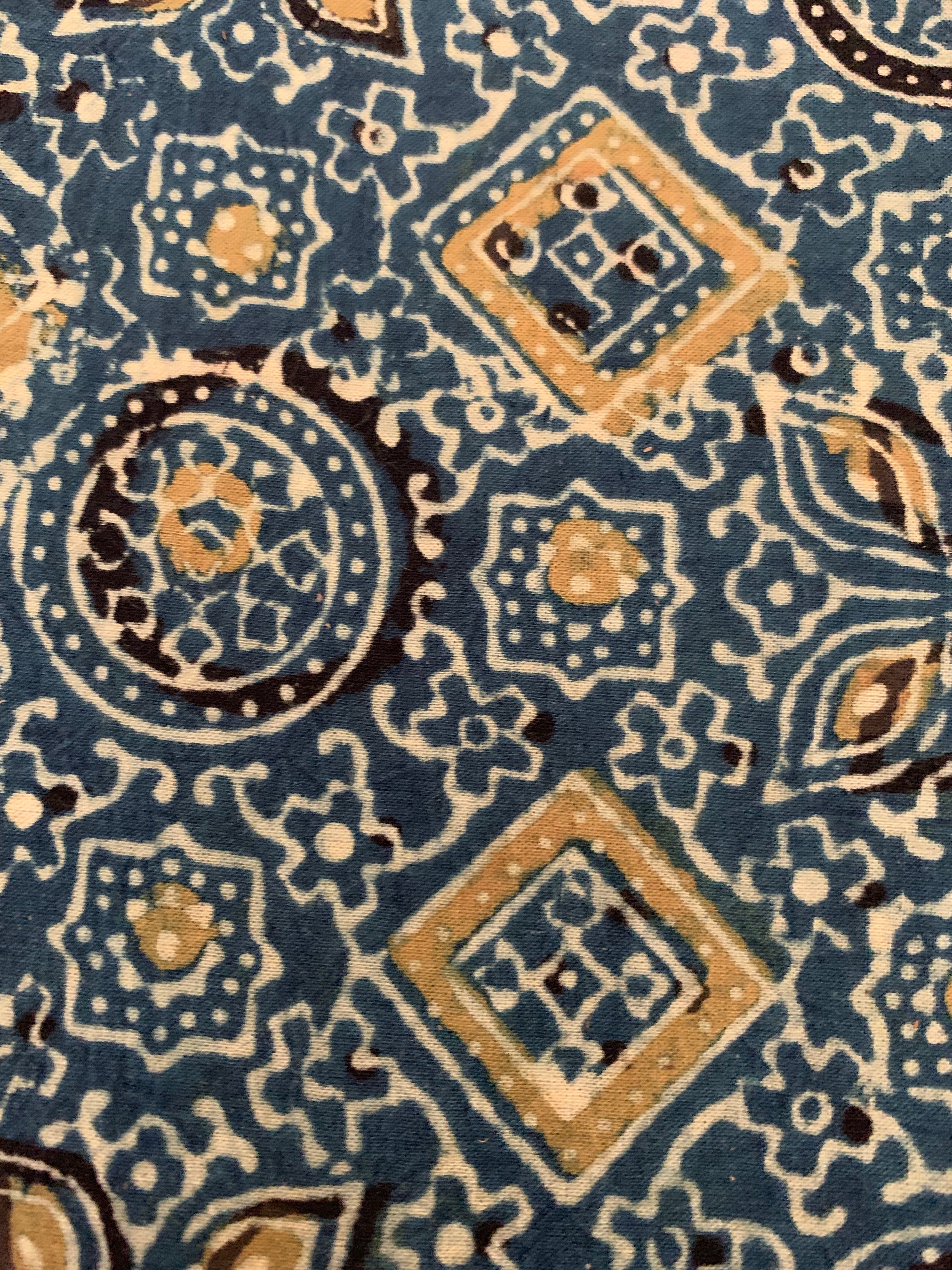 Handblock Ajrakh Suit