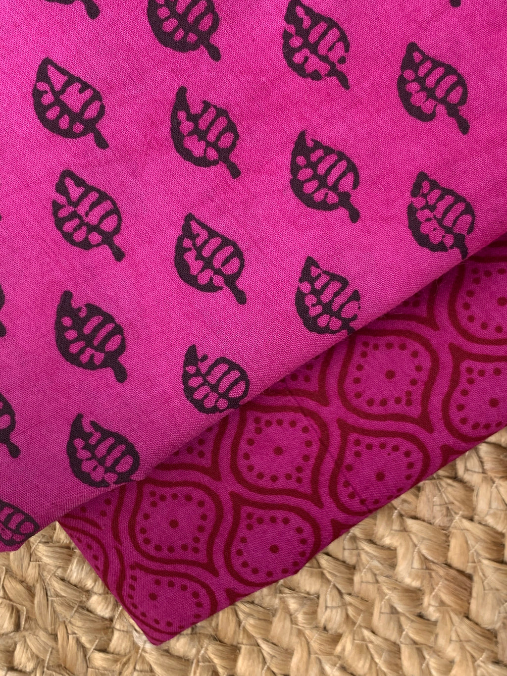 Natural Dyed Bagh Block Print Cotton Suit