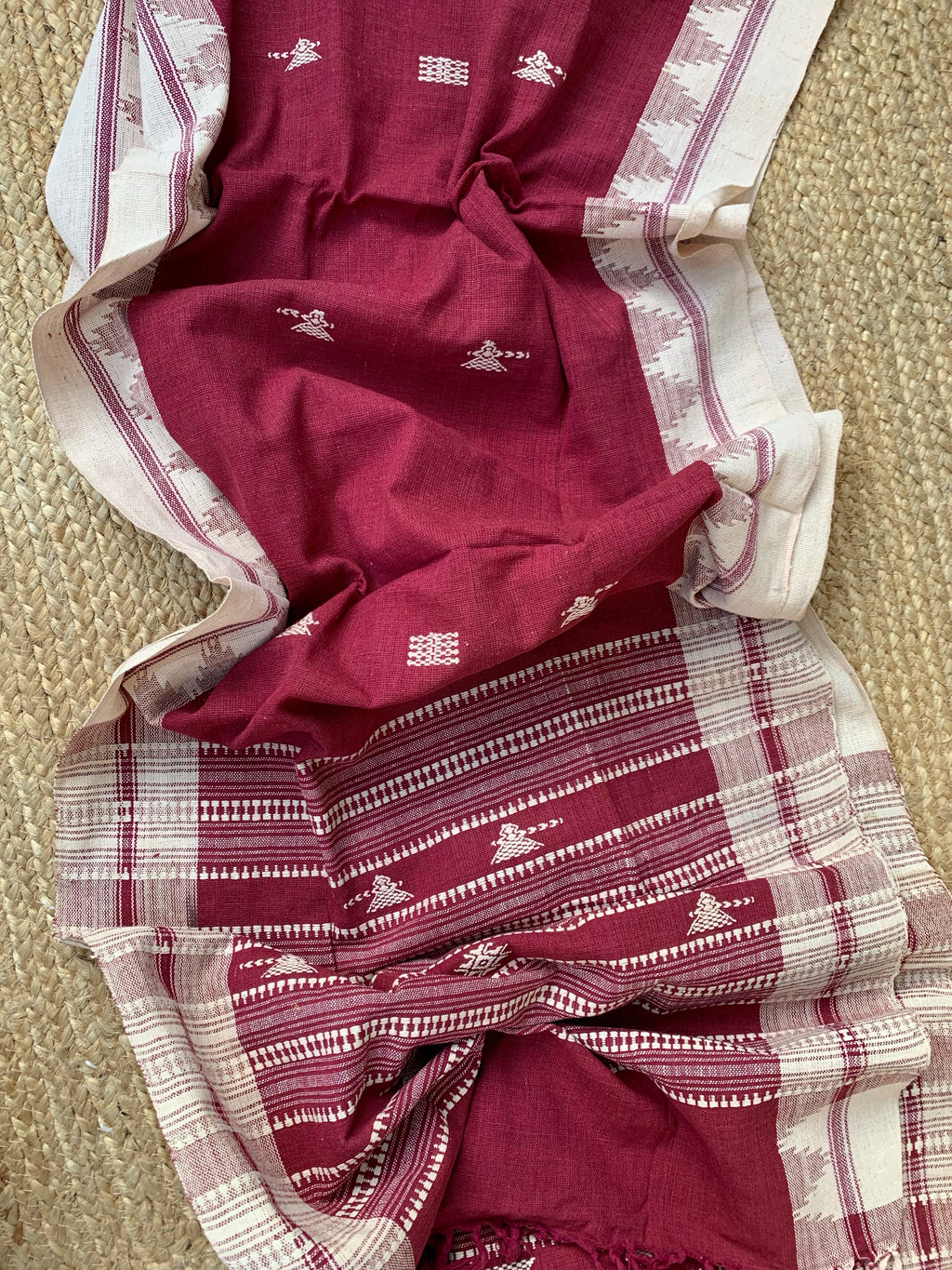 Handspun Handwoven Kotpad Kurta Dupatta Set