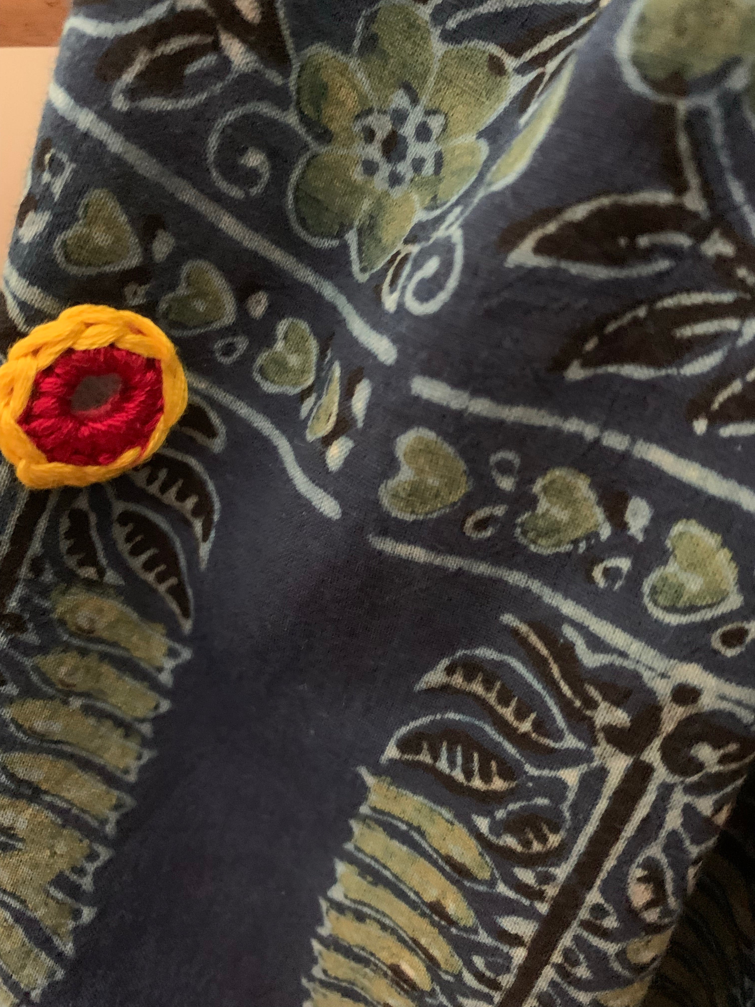 Handcrafted Ajrakh Kurta Dupatta set