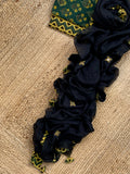 Handblock Ajrakh Cotton Kota Suit