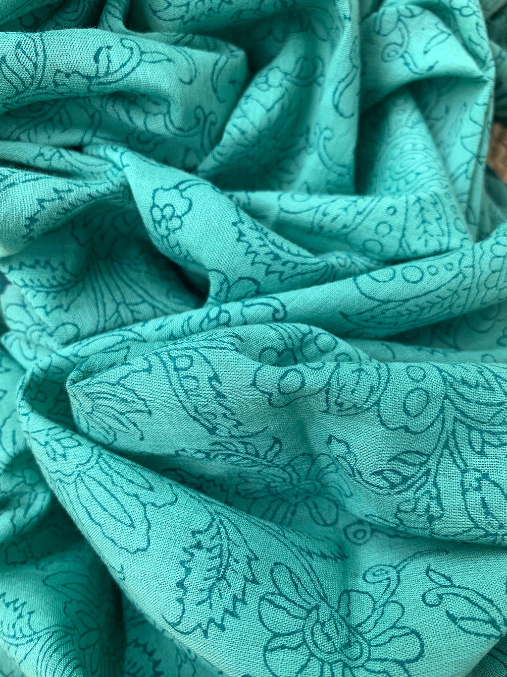 Handcrafted Cotton Mul Dupatta Suit