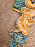 Handblock Chanderi Silk Cotton Suit