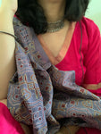 Handcrafted Kantha Cotton Silk Dupatta