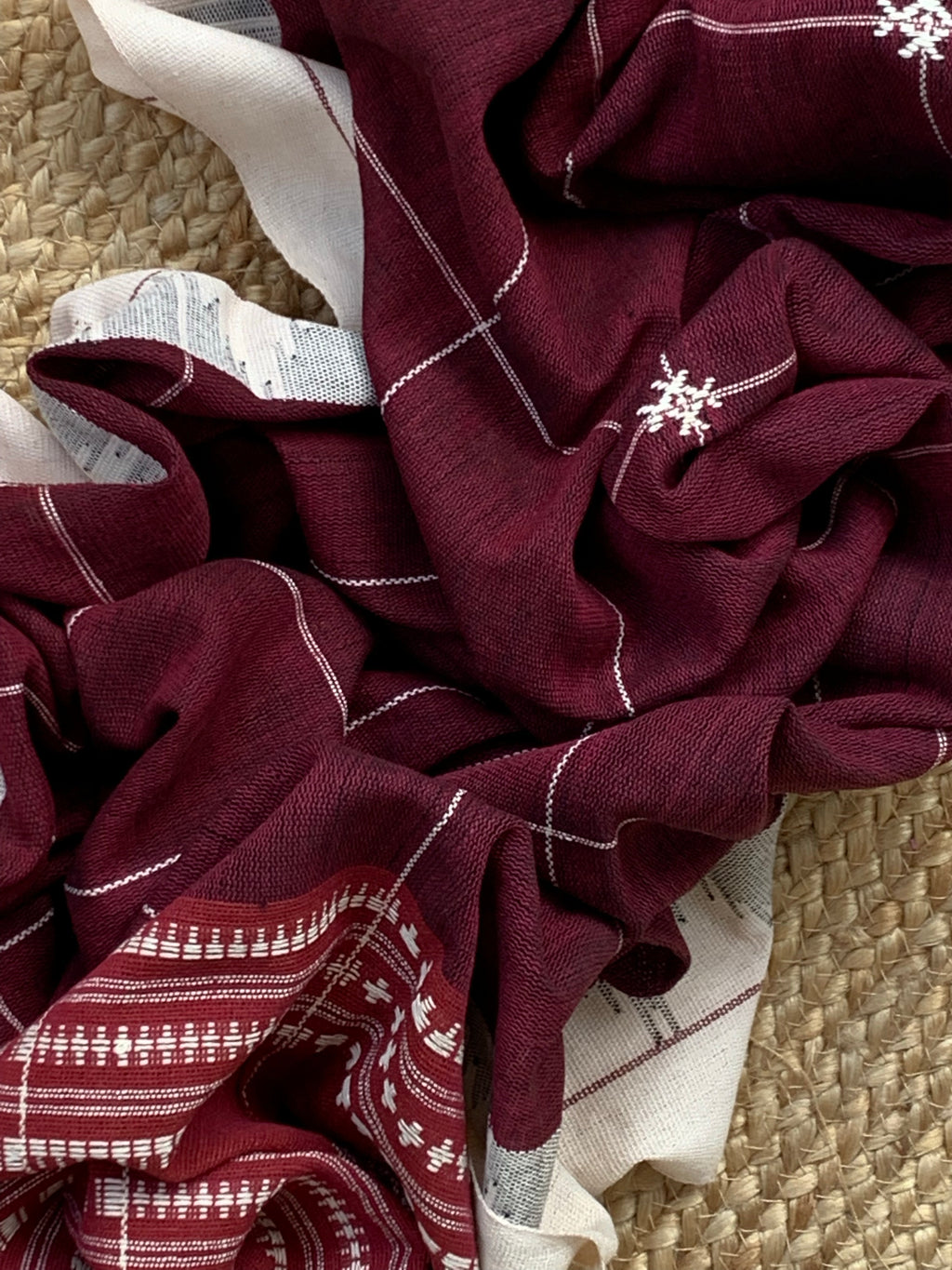 Handspun Handwoven Kotpad Kurta Dupatta Set