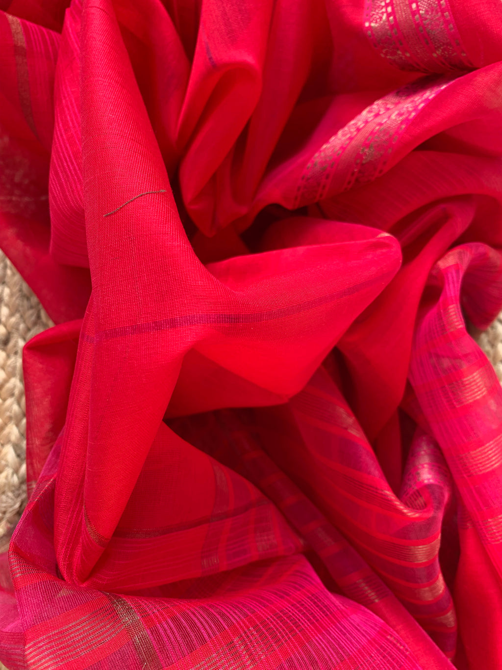 Handwoven Maheshwari Kurta dupatta set