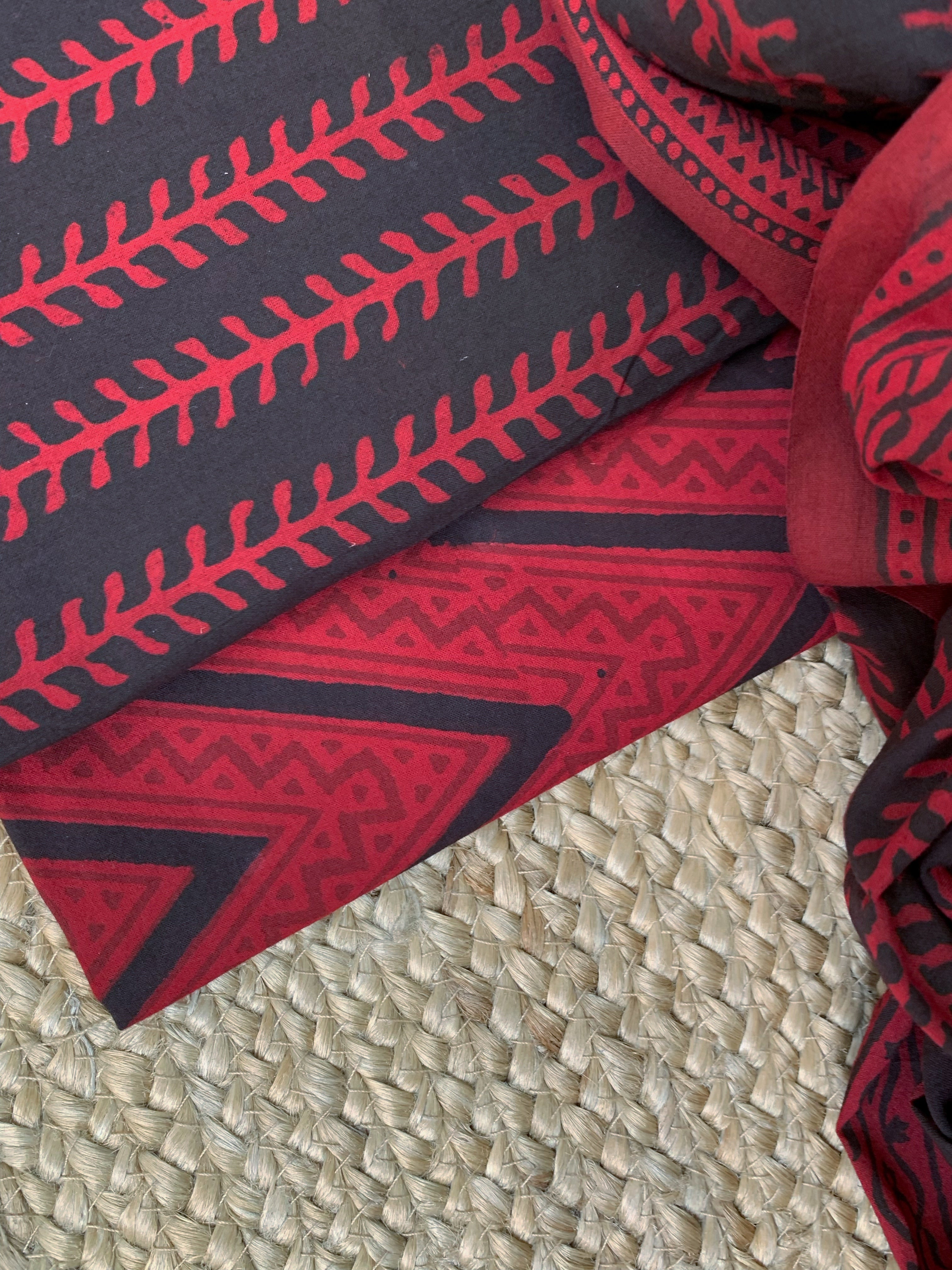 Natural Dyed Bagh Block Print Cotton Suit