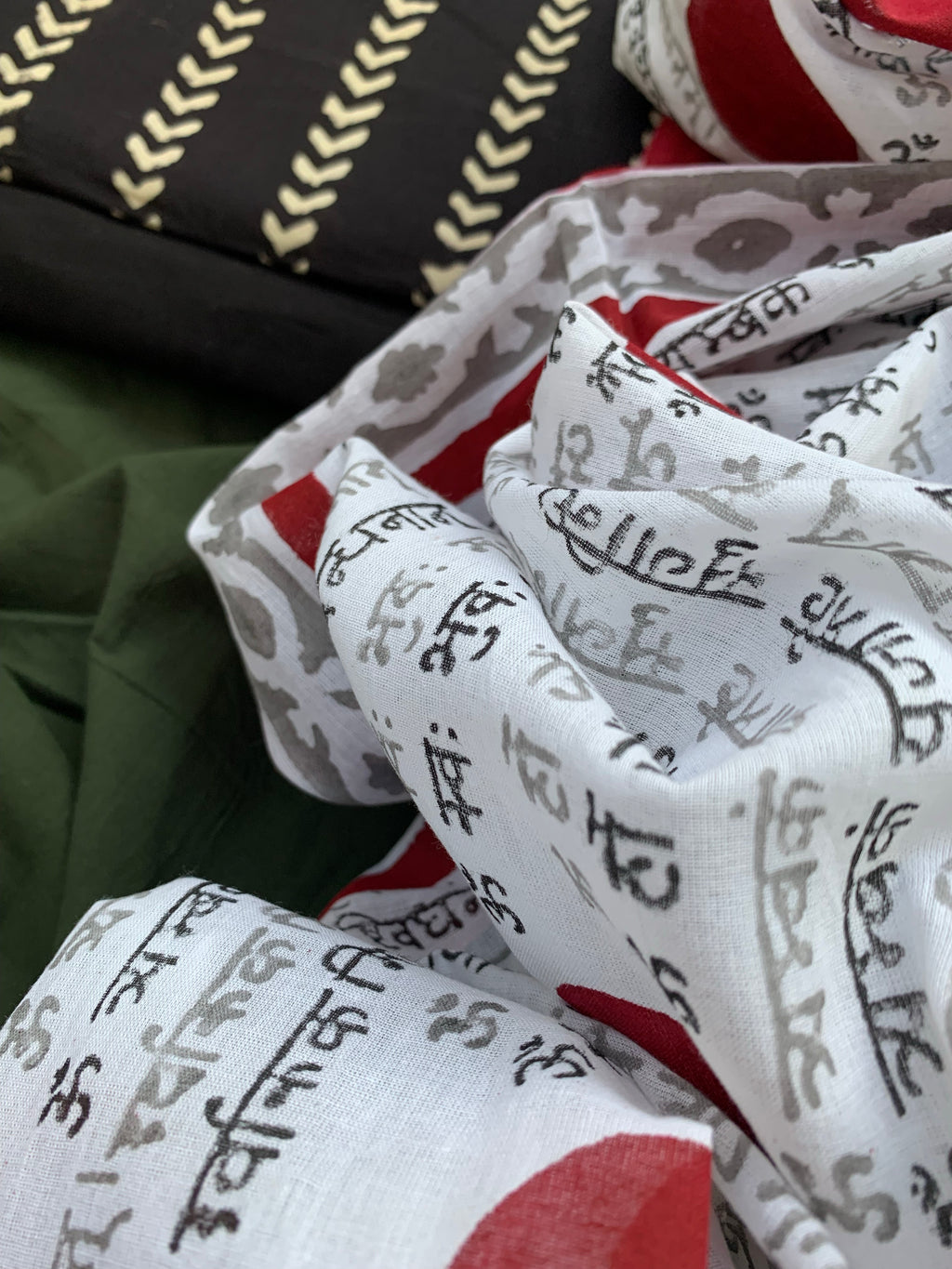 Handcrafted Cotton Kurta Dupatta set