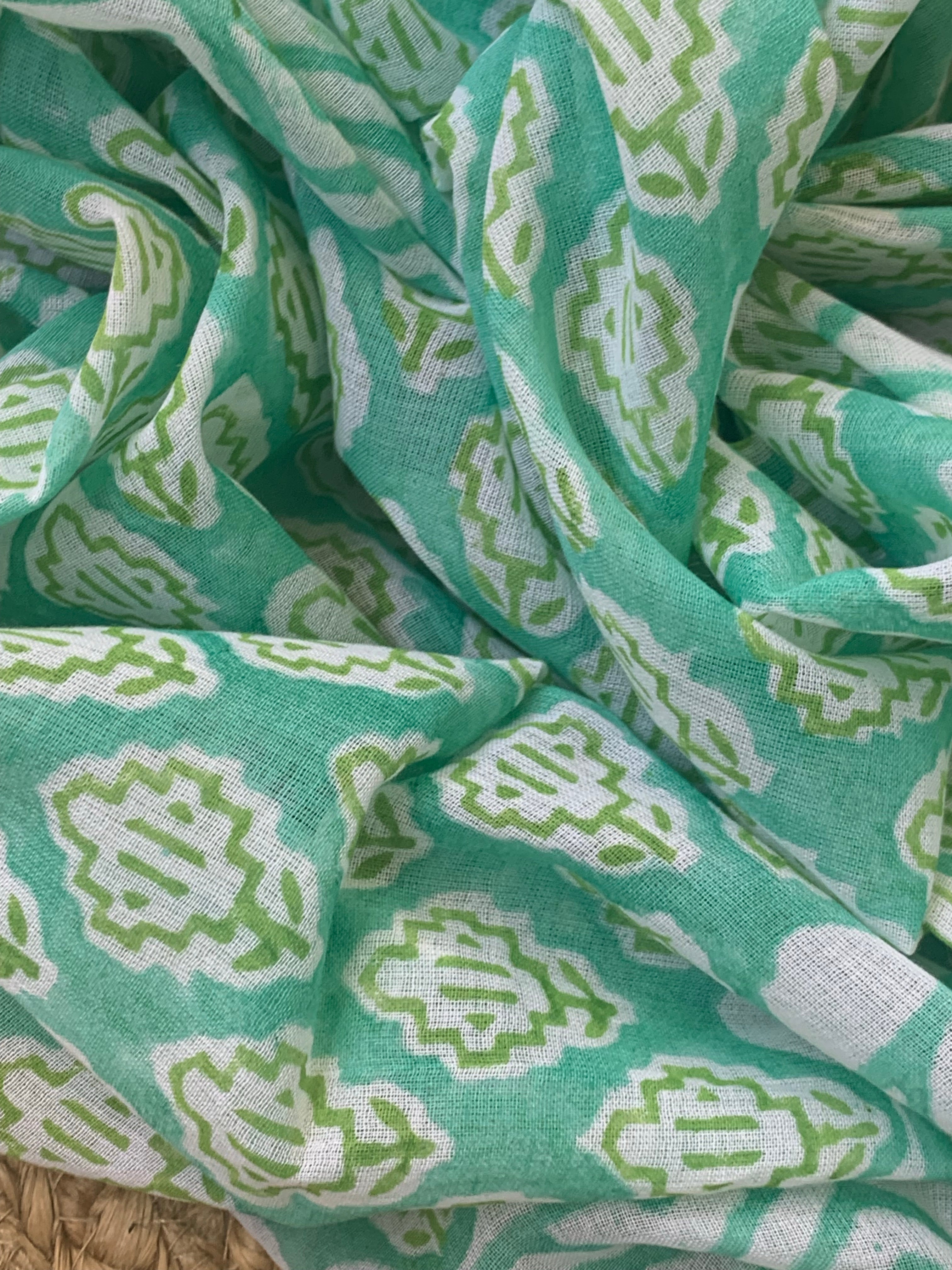 Handblock Cotton Suit