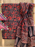 Natural Dye Ajrakh Kurta Dupatta set