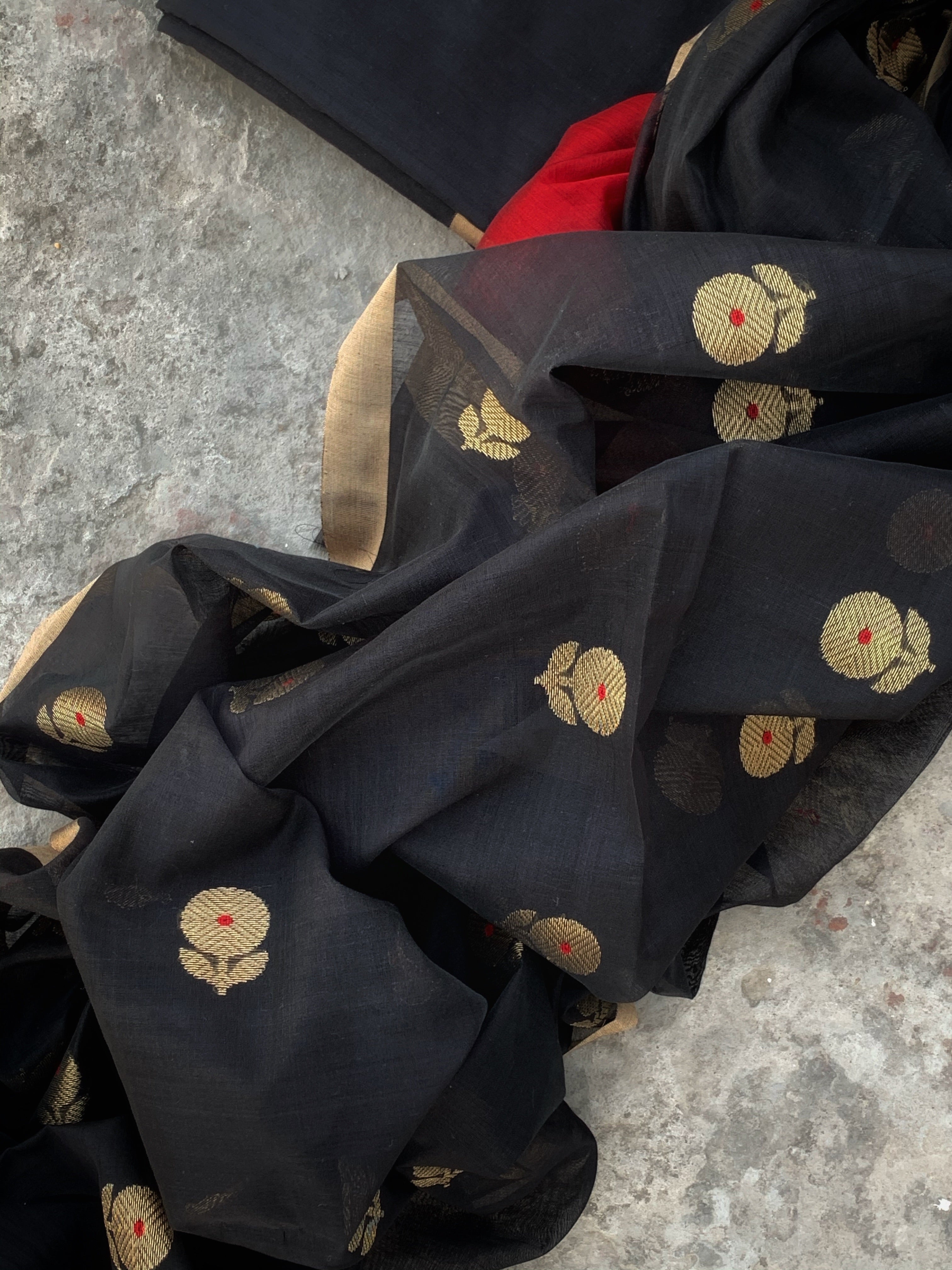 Handwoven Chanderi Kurta Dupatta Set