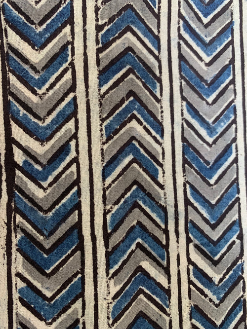 Hand Block Printed Kalamkari Natural Dyed Cotton Kurta