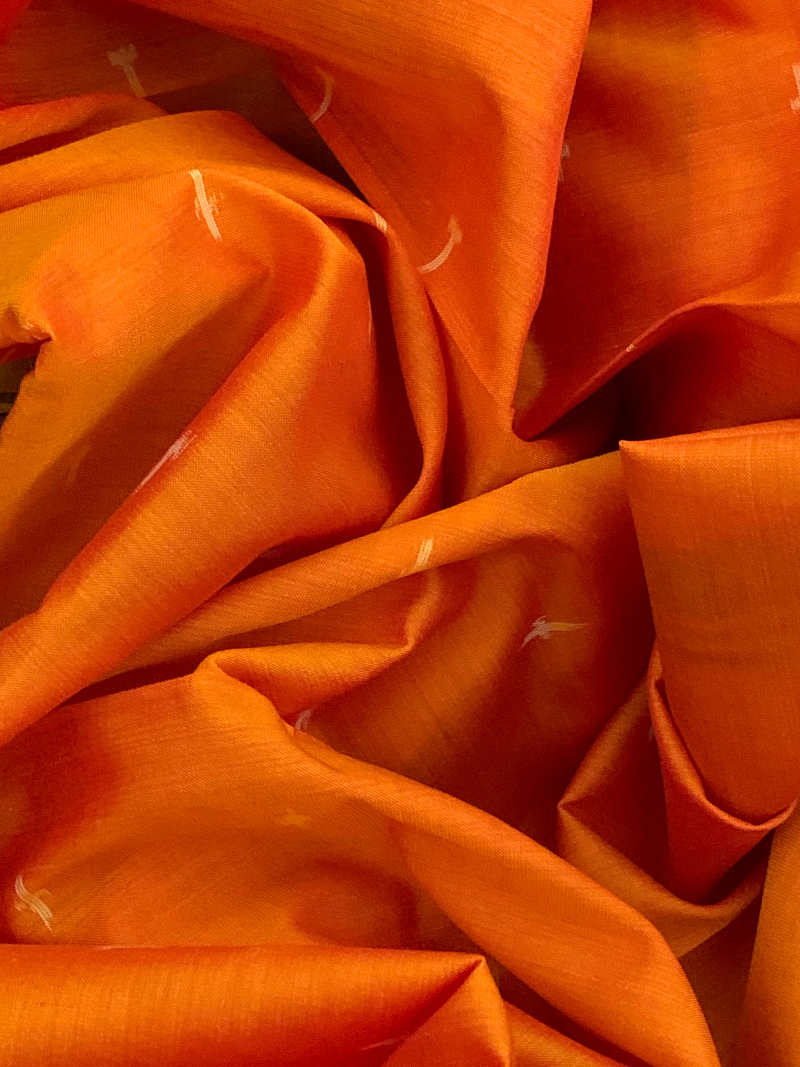 Handwoven Ikat Cotton Silk Kurta Dupatta Set