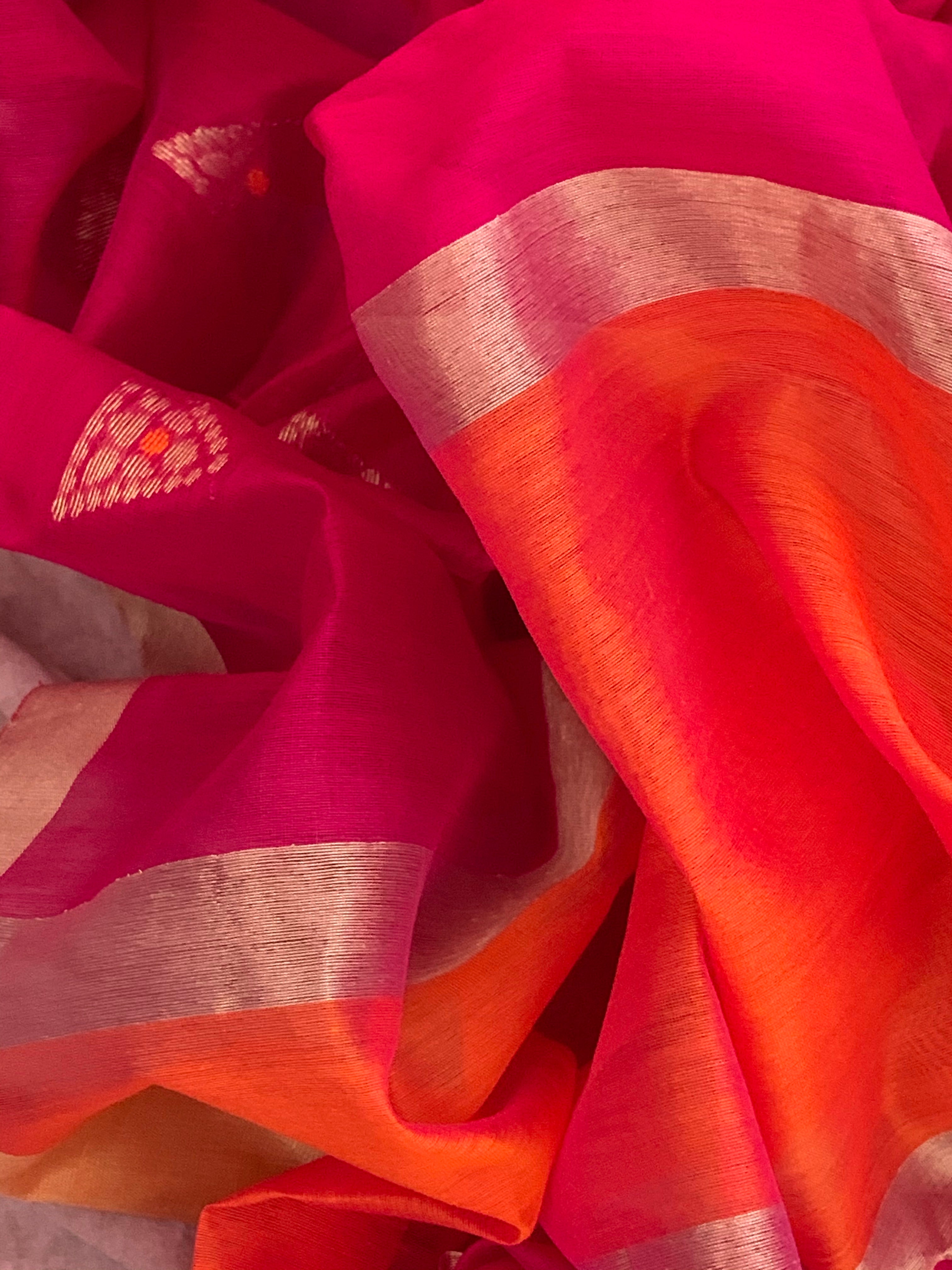 Handwoven Chanderi Kurta Dupatta Set