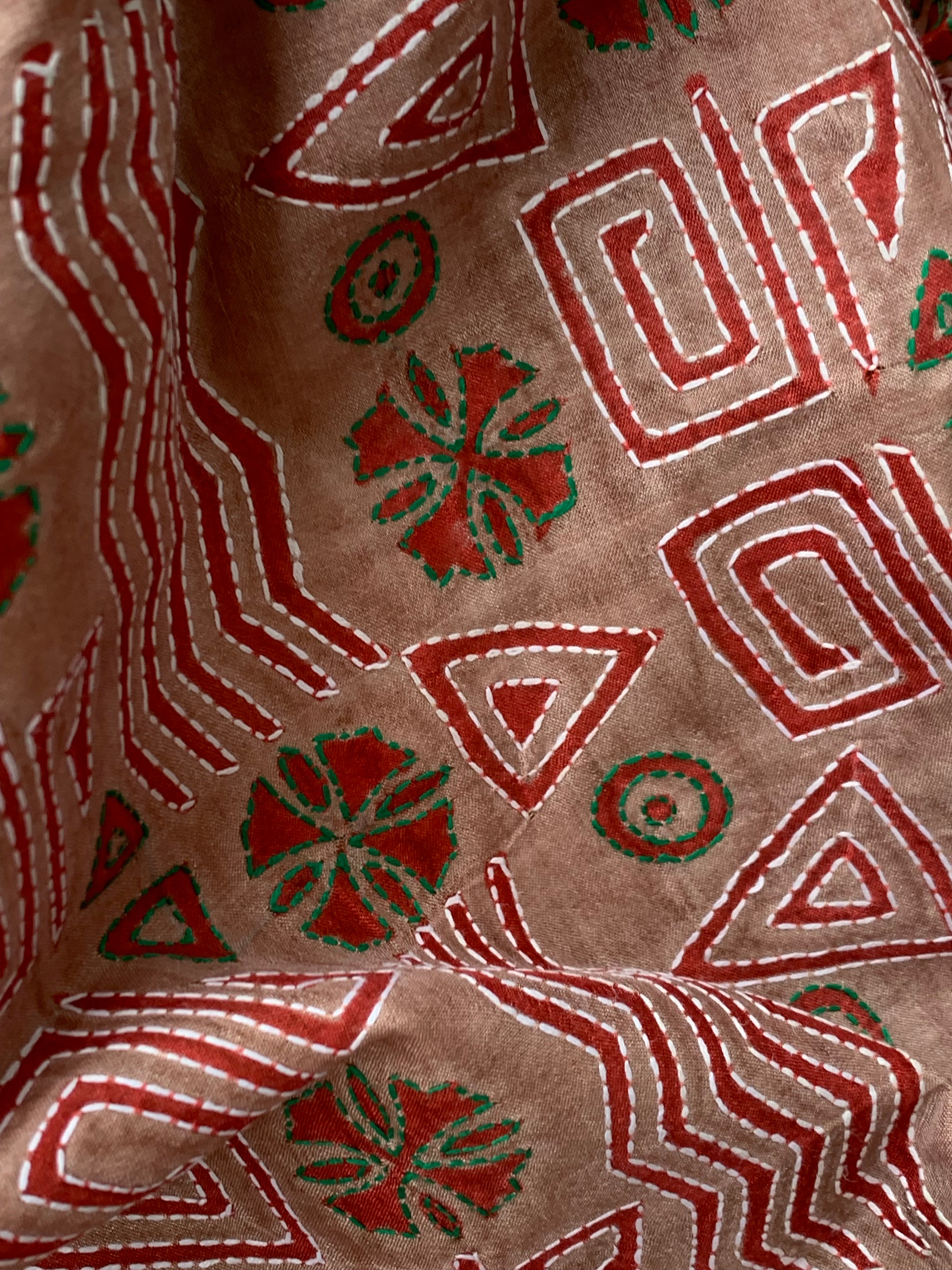 Handwoven Tussar Silk Kurta Dupatta Set