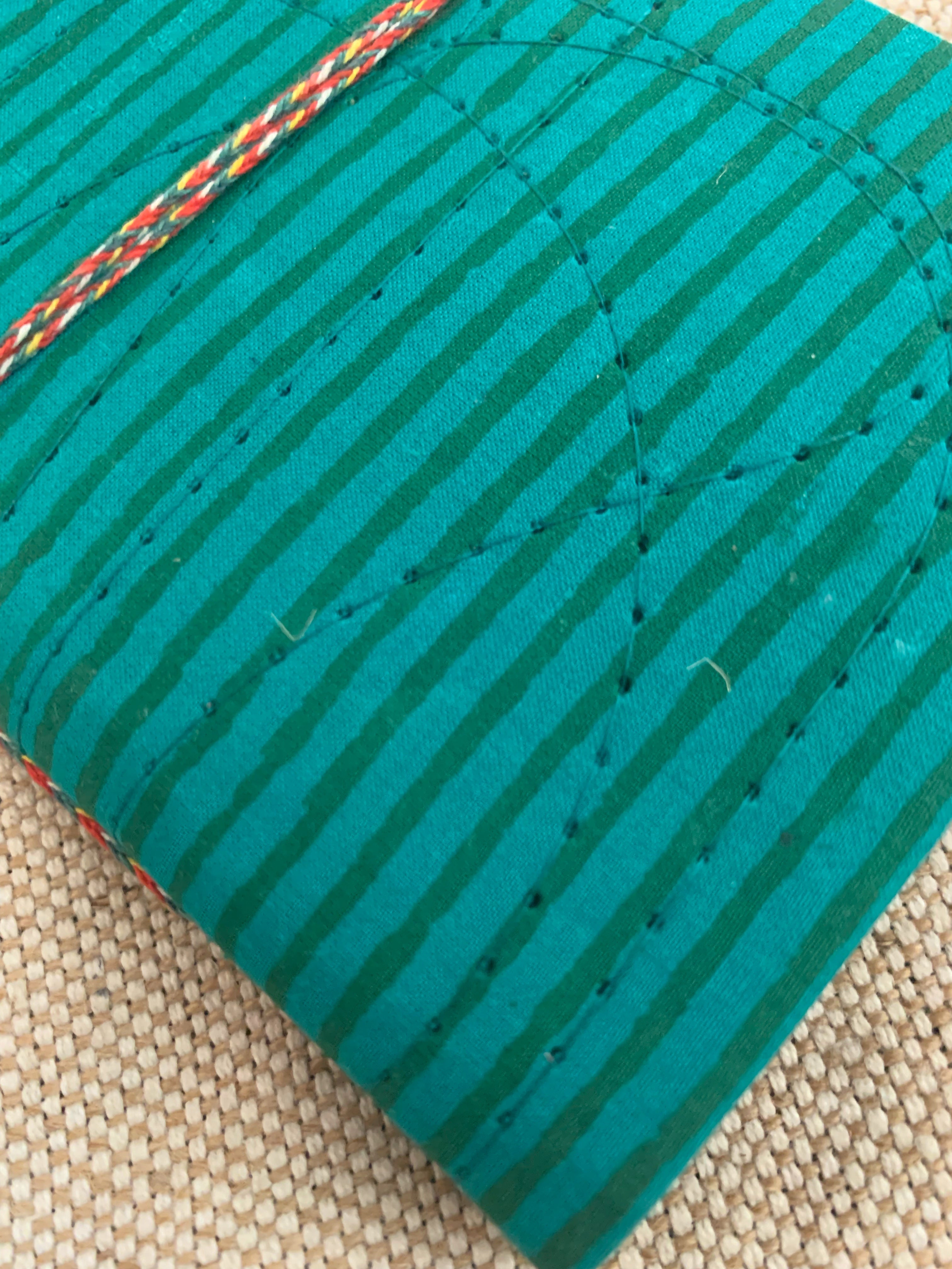 Block Print Fabric Cover Diary