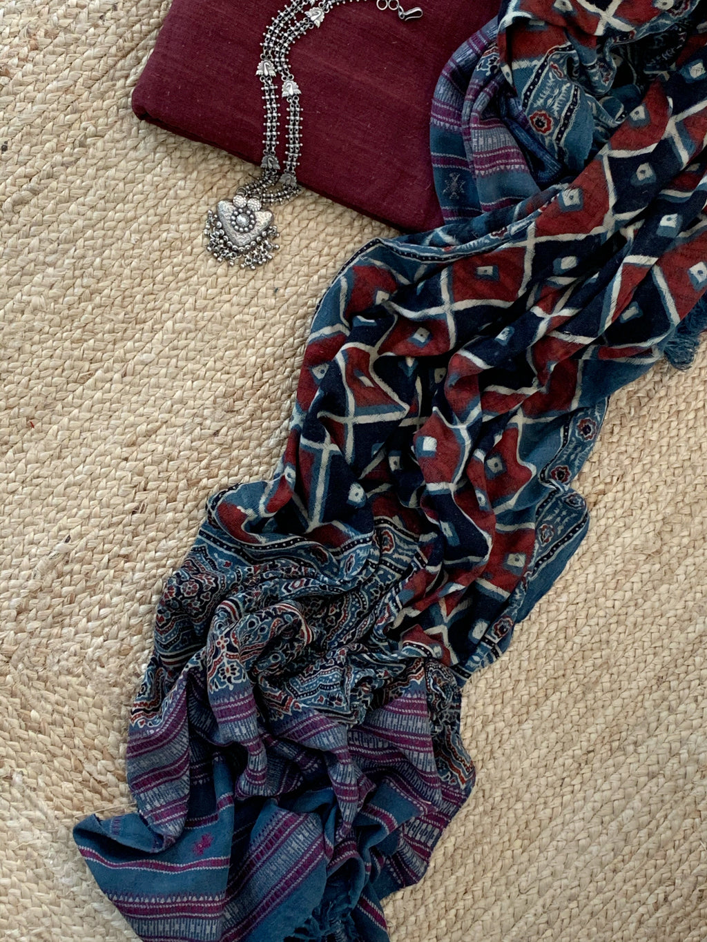 Handwoven Kurta Dupatta Set