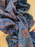 Handcrafted Bandhani Ajrakh Cotton Suit