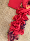 Mehak - Handwoven Bengal Jamdani Kurta Dupatta set