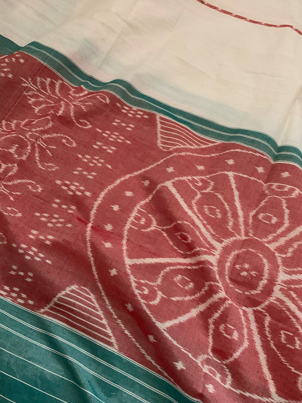 Handwoven Nuapatna Kurta Dupatta Set