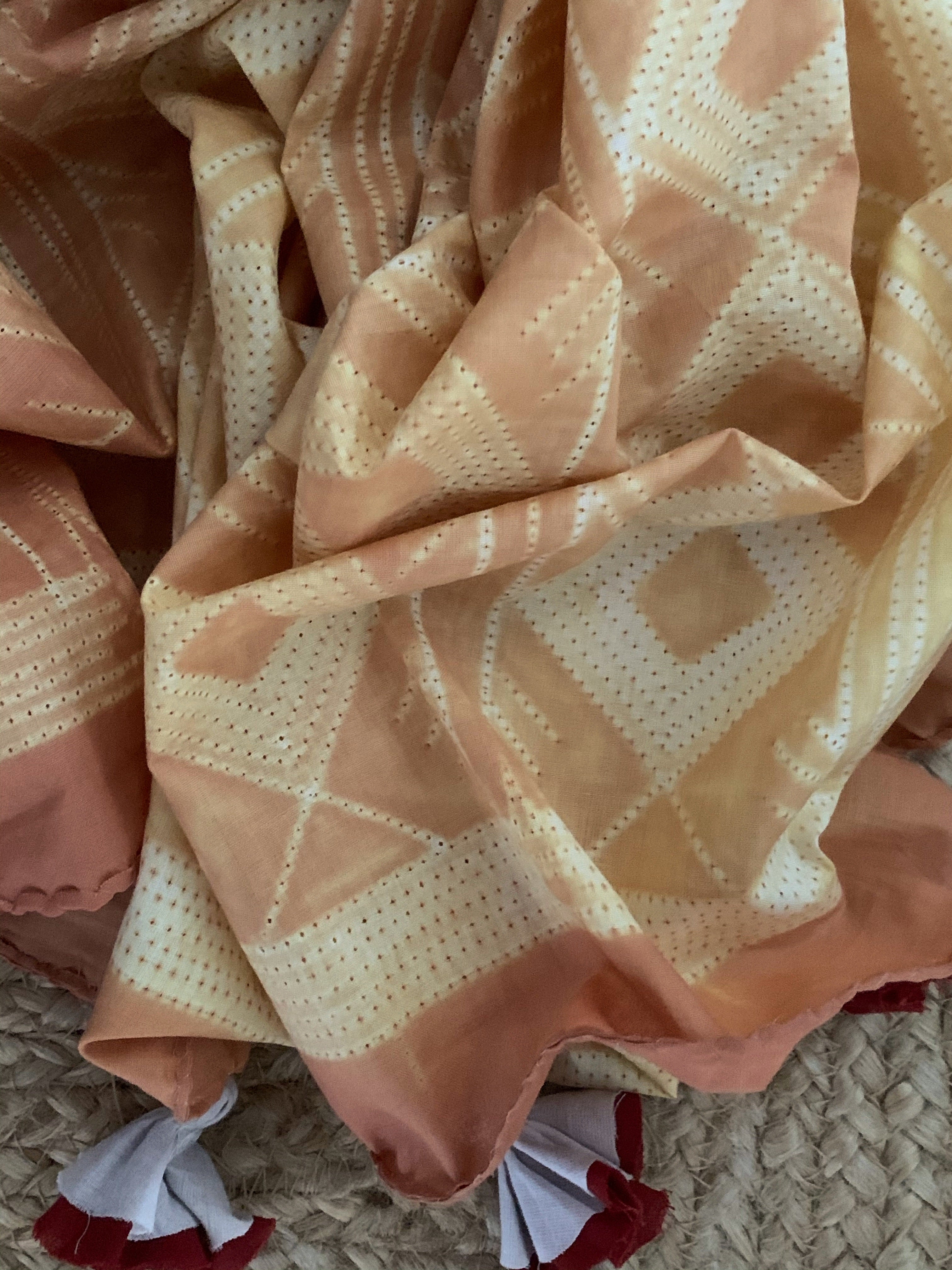 Handcrafted Shibori Kurta Dupatta Set